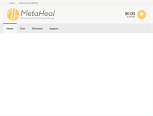 Tablet Screenshot of metaheal.com